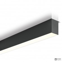 Planlicht P58A060-9005Q1830H3S — Уличный потолочный накладной светильник Pure2 surface luminaire black 600 70