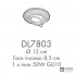 Possoni DL7803 — Потолочный встраиваемый светильник NOVECENTO