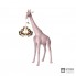Qeeboo 28001DR — Напольный светильник Giraffe in love XS