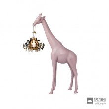 Qeeboo 28001DR — Напольный светильник Giraffe in love XS