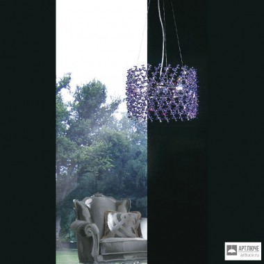Renzo Del Ventisette L 14218 4 SW COL VIOLA — Потолочный подвесной светильник