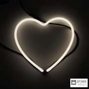 Seletti 01422 CUO — Настенный накладной светильник Сердце NEON ART
