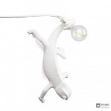 Seletti 14661 — Настенный накладной светильник Chameleon Lamp Going Down