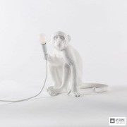 Seletti 14928 — Уличный настольный светильник The Monkey Lamp Sitting OUTDOOR Version