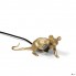 Seletti 15072 GLD — Настольный светильник Mouse Lamp Gold Lop