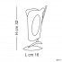 Sil Lux ATENE LT 1 226 03 55 — Светильник настольный ATENE