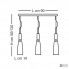 Sil Lux OSLO SP S 227 01 31 — Светильник потолочный подвесной OSLO