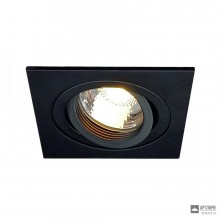 SLV 111720 — Потолочный встраиваемый светильник NEW TRIA I GU10 DOWNLIGHT BLACK