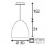 SLV 133060 — Потолочный подвесной светильник PARA CONE 30