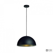 SLV 155900 — Потолочный подвесной светильник FORCHINI M PENDANT LAMP BLACK / SILVER 172 CM