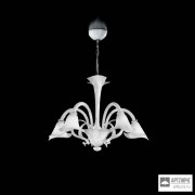 Sylcom 1479-5 K BL-CR — Светильник потолочный подвесной Soffio 1479-5 K BL-CR