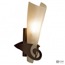 Terzani 0B20AF1A7F — Настенный накладной светильник PHANTOM Rusty - Gold Glass