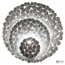 Terzani 0N62AH6C8F — Настенный накладной светильник TRESOR small Silver