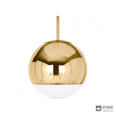 Tom Dixon MBB25G — Потолочный подвесной светильник Mirror Ball Gold 25cm