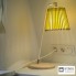 Tom Rossau PENCIL TABLE HIGH Yellow — Дизайнерская настольная лампа для гостиной из карандашей