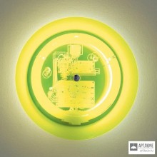Vesoi nudo 45-pl-hibryd-yellow — Настенный накладной светильник NUDO