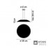 Vibia 053501 — Потолочный подвесной светильник BIG