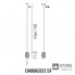 Vistosi DAMASCO SP P G9 CR CR NI — Потолочный подвесной светильник DAMASCO