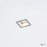 Wever & Ducre 118161S3 — Потолочный вcтраиваемый светильник PLANO 1.0 LED 2700K SILVER