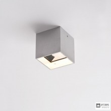 Wever & Ducre 146120L0 — Потолочный накладной светильник BOX CEILING 1.0 PAR16 ALU BRUSH