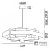 Wever & Ducre 2052E8S0 — Потолочный подвесной светильник J.J.W. 04 SILVER