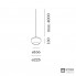 Wever & Ducre 236289B9 — Потолочный подвесной светильник WETRO 2.0