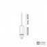 Wever & Ducre 90052014 + 5 x 227464G — Потолочный подвесной светильник HEXO MULTI SUSP 3.0 LED G