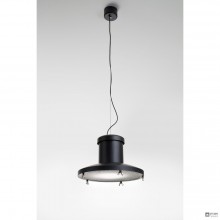 Zava Chapeau S Jet black + grid — Потолочный подвесной светильник