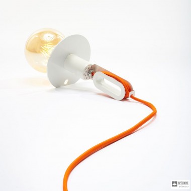Zava Driyos Naked T Pure white Orange rayon — Настольный светильник