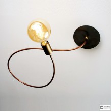 Zava Pato C Burnished brass — Потолочный накладной светильник