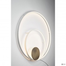Zava Rings A 30 50 Pure white — Настенный накладной светильник