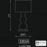 Zonca 32014 102 TR B26 — Настольный светильник Onda