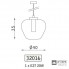 Zonca 32016 127 TB — Светильник потолочный подвесной Fluidi