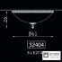 Zonca 32404 111 BIS — Светильник потолочный накладной Impero