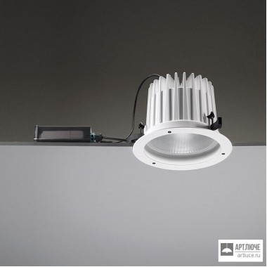 Ares 536060 — Потолочный встраиваемый светильник Leila225 CoB LED / Painted Frame - Asymmetric Optic 12° - Wide Beam 40°