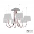 DesignHeure Lu6pnb — Потолочный светильник Lustre 6 abat-jour Petit Nuage