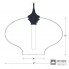 Niche Modern STARGAZER-Sapphire — Потолочный подвесной светильник MODERN PENDANT LIGHT