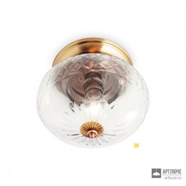 Orion DL 7-261 bronze 415 klar-Schliff — Потолочный накладной светильник Adele Ceiling Light, bronze plated, with clear cut glass, 25cm