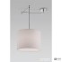 Orion DL 7-621 1 chrom (1xE27) — Потолочный накладной светильник Fula Ceiling Light with white shade, chrome finish