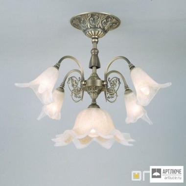 Orion DLU 1617 4+1 Altpatina 440, 441 — Потолочный накладной светильник Tosca ceiling light, 5 lamps, antique brass finish