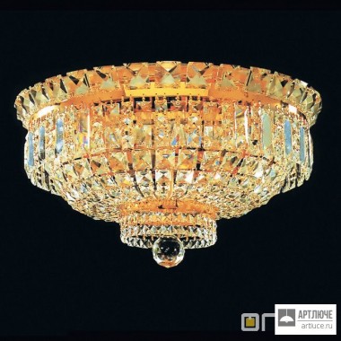 Orion DLU 2238 3 45 gold — Потолочный накладной светильник Ambassador Ceiling Light, 24K gold plated, 45cm