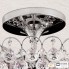 Orion DLU 2410 4 40 gold — Потолочный накладной светильник KRISTALL KLASSISCH ceiling light, 4 lamps, 24K gold plated with crystal balls