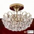 Orion DLU 2410 4 40 gold — Потолочный накладной светильник KRISTALL KLASSISCH ceiling light, 4 lamps, 24K gold plated with crystal balls