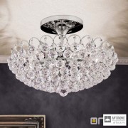 Orion DLU 2410 6 55 chrom — Потолочный накладной светильник KRISTALL KLASSISCH ceiling light, 6 lamps, chrome plated with crystal balls