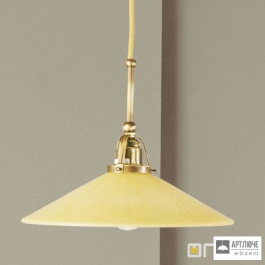 Orion HL 6-1214 1 Patina 365 champ — Потолочный подвесной светильник Artdesign single pendant lamp, Antique Brass finish, with champagne glass, 30cm