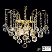 Orion LU 2324 3 42 gold (3xE14) — Потолочный подвесной светильник KRISTALL KLASSISCH chandelier, 3 lamps, 24K gold plated, clear crystal