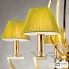 Orion LU 2412 5 gold 4463 gold (Strass) — Потолочный подвесной светильник Avala Chandelier, 5 lamps, 24K gold plated and gold shades