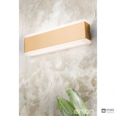 Orion Soff 3-474 gold (LED12W 1250lm 3000K) — Настенный накладной светильник Redo LED wall light, gold finish