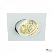 SLV 113911 — Потолочный встраиваемый светильник NEW TRIA LED DL SQUARE SET 6,6 W WHITE