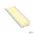 SLV 213511 — Профиль для светодиодных лент встраиваемый GLENOS ALU RECESSED PROFILE WITH COVER WHITE 200 cm